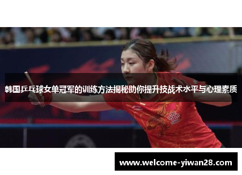 韩国乒乓球女单冠军的训练方法揭秘助你提升技战术水平与心理素质