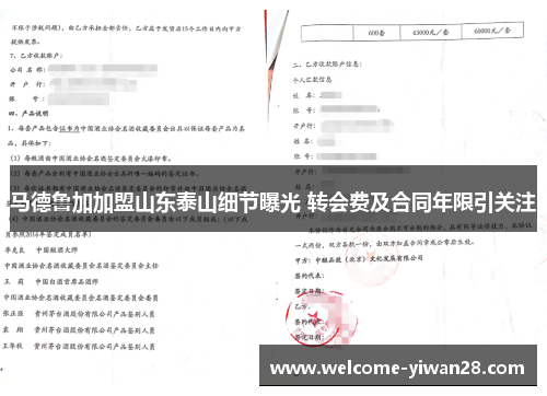 马德鲁加加盟山东泰山细节曝光 转会费及合同年限引关注